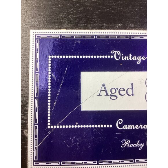 Rocky Patel Vintage Series 2003 Aged 8 Years Cigar Box Black Wooden - Picture 3 of 6